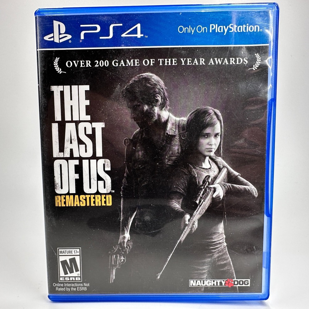 The Last of Us Remastered PS4 Playstation Game Action Adventure M Rated NTSC